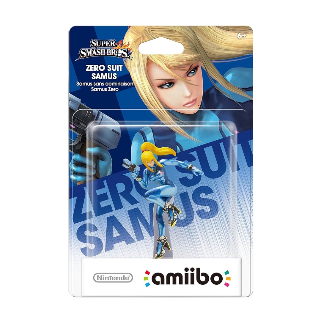 Nintendo Switch AMIIBO Zero Suit Samus – Super Smash Bros