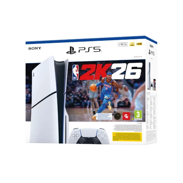 Playstation 5 Slim Blu-Ray Edition + NBA 2K26