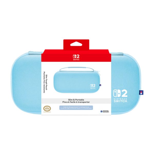 HORI - Nintendo Switch 2 Slim Tough Pouch (Light Blue)