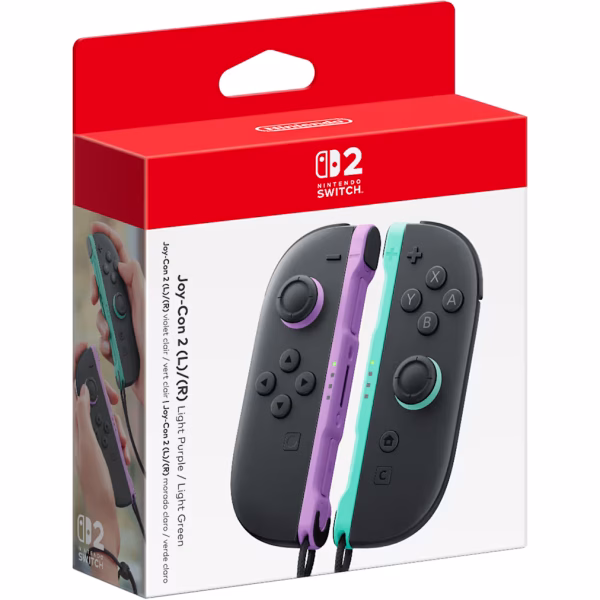 Nintendo Switch 2 JOY-CON Pair Light Purple/Light Green