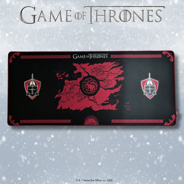 SteelPlay - Game of Thrones Dragon XXL Mousepad Black (Lexip x Tsume)