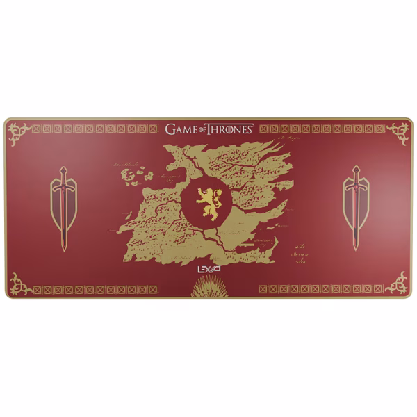 SteelPlay - Game of Thrones Lions XXL Mousepad Red (Lexip x Tsume)