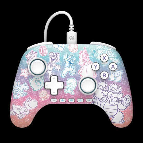 PowerA - Nintendo Switch 2 Advantage Wired Controller (Mushroom Kingdom)