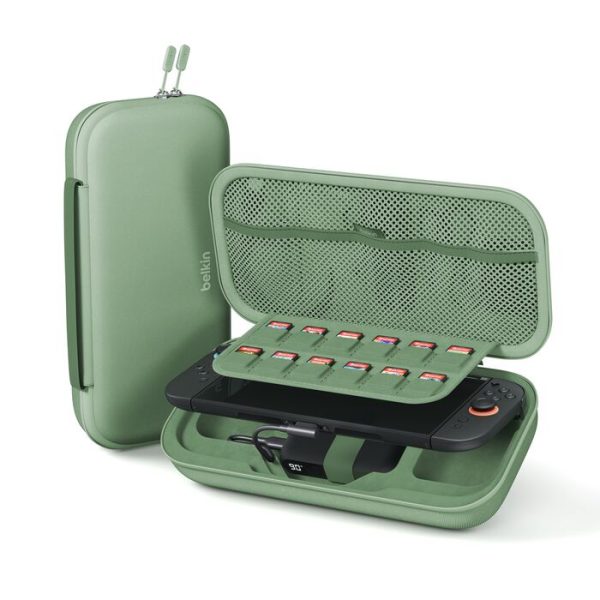 Belkin - Nintendo Switch 2 - Charging Case with 10K Power Bank (Sage)
