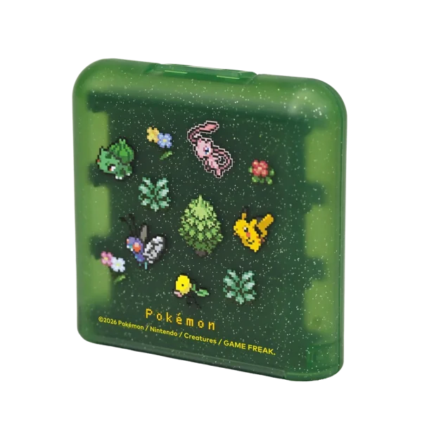 HORI - 24 Game Card Case (Pixel Green)