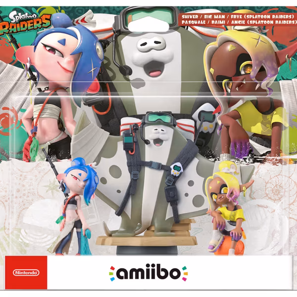 AMIIBO Splatoon Raiders 3-Set