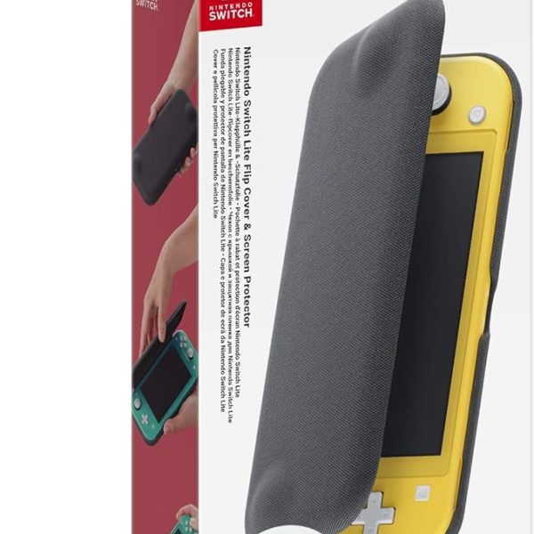 Nintendo Switch Lite - Flip Cover & Screen Protector