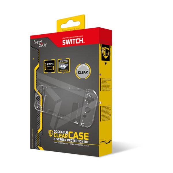 SteelPlay - Nintendo Switch Dockable Clear Case